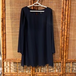 Peppermint Navy Dress